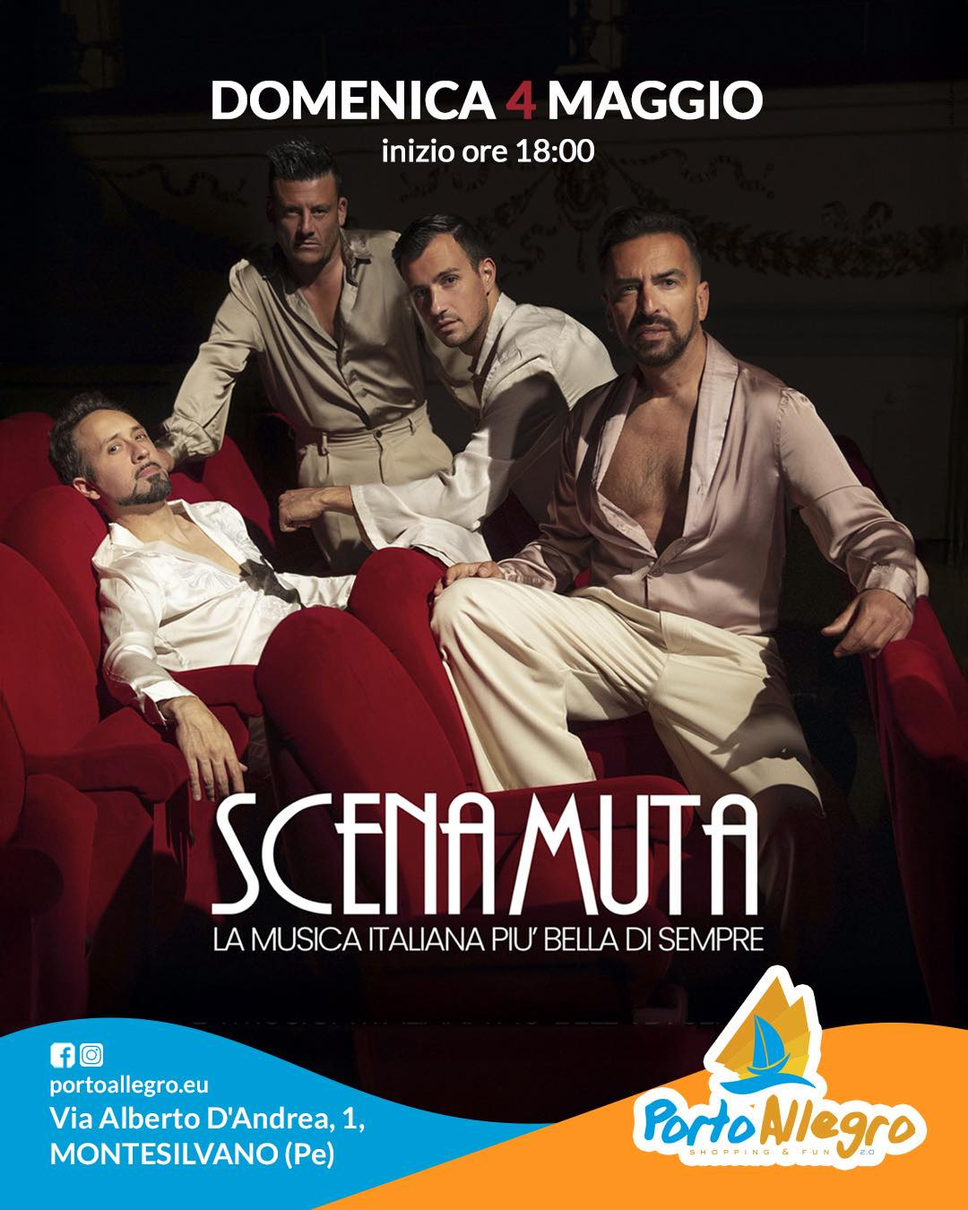 evento porto allegro scena muta montesilvano eventi pescara weekend
