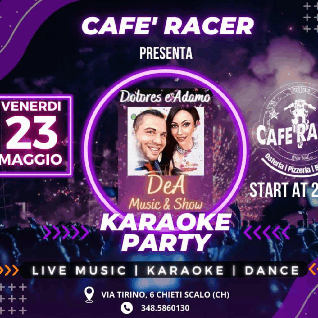 evento cafe racer karaoke party foto3 eventi musicali chieti