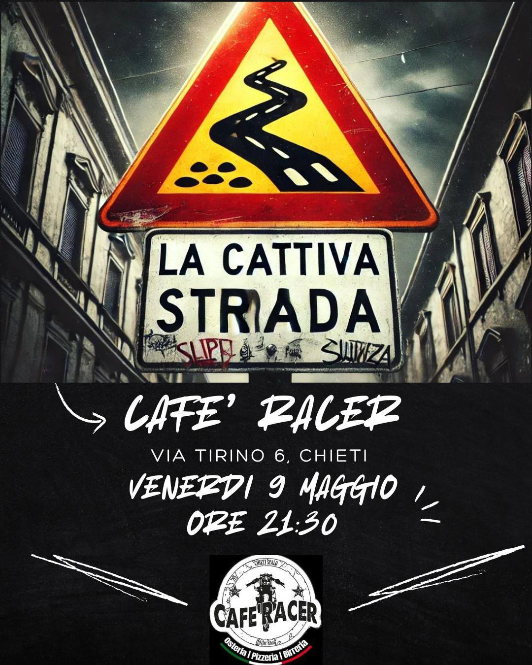 evento cafe racer la cattiva strada foto1 eventi musicali chieti