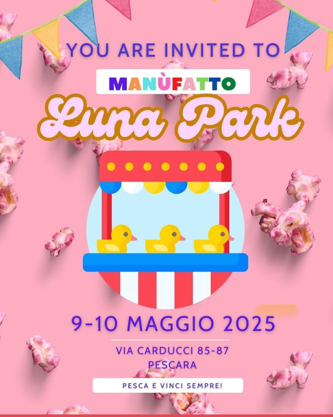 evento luna park manufatto pescara eventi pescara oggi