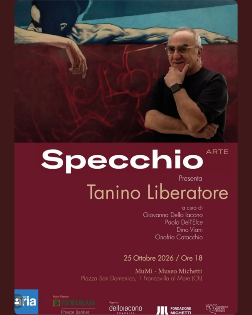 evento francavilla fondazione michetti specchio arte con tanino liberatore chieti mostre domenica
