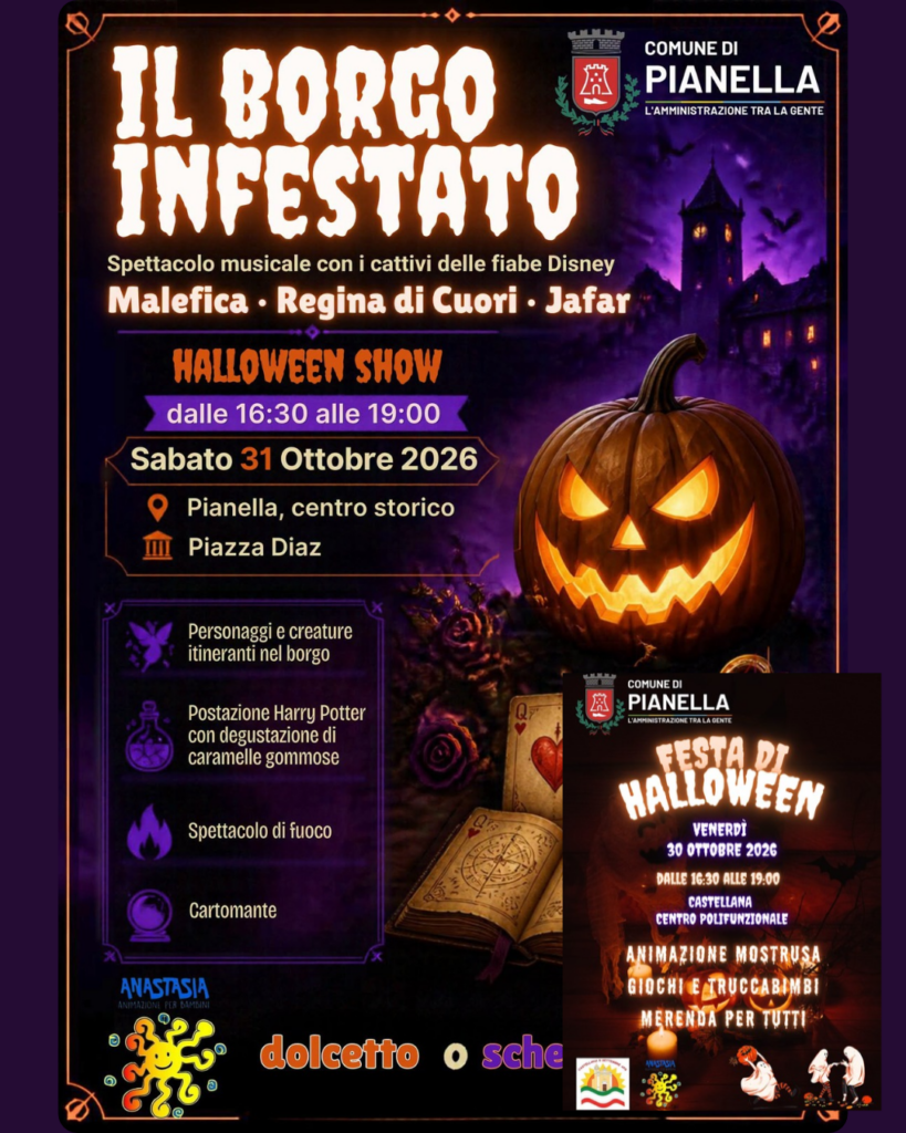 evento pianella halloween 2026 a pianella eventi per bambini halloween