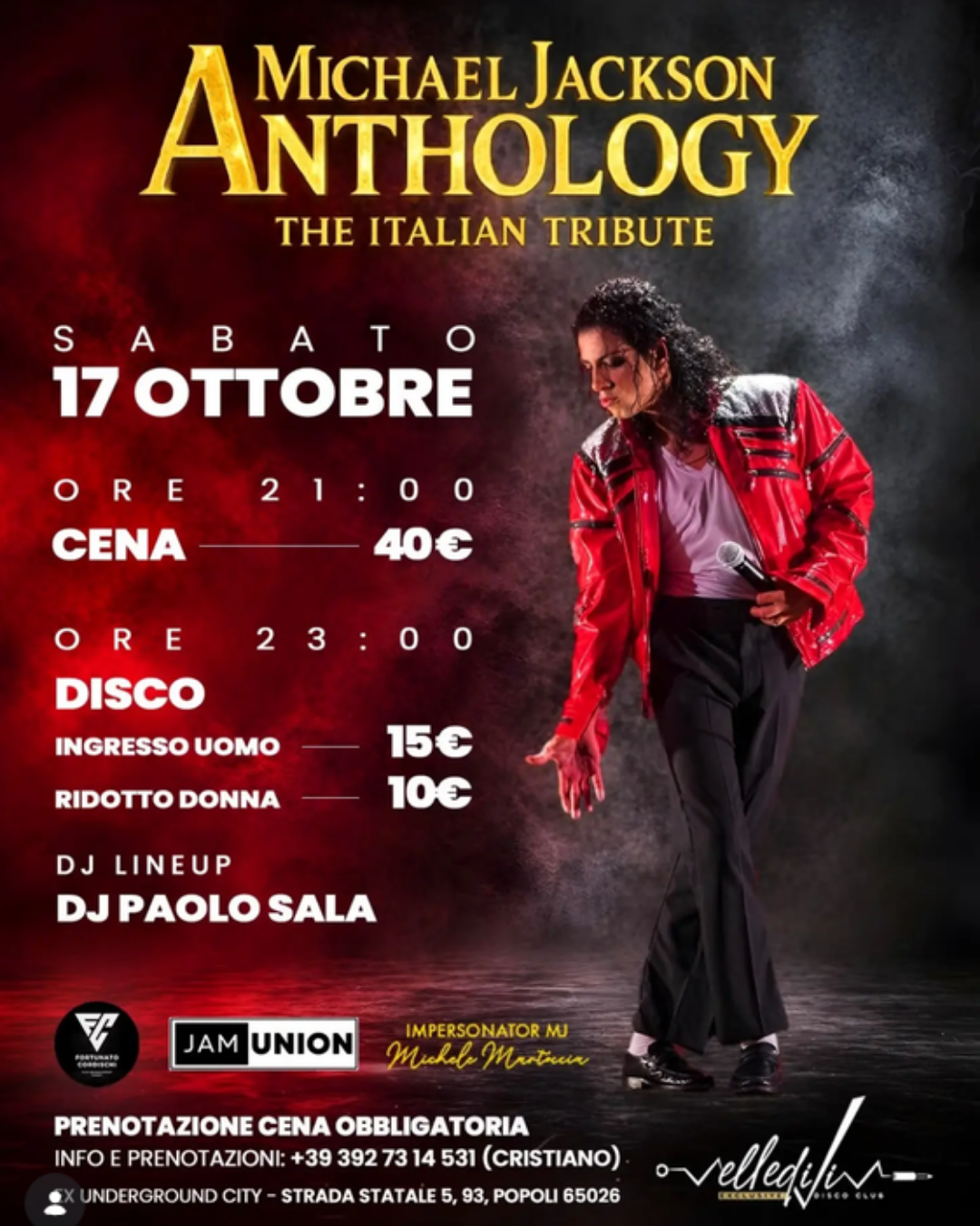evento popoli terme elledivi exclusive disco club cena spettacolo con dj set popoli serate sabato